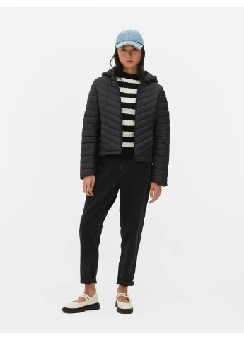 Черная куртка легкая,черный, Primark