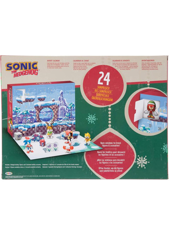Адвент-календар Їжак Сонік Оригінал Sonic The Hedgehog Advent Calendar 2024 Jakks Pacific (365251595)