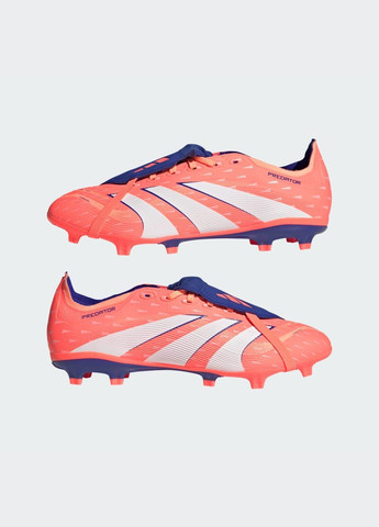 Помаранчеві літні бутси predator league fold-over tongue firm/multi-ground adidas