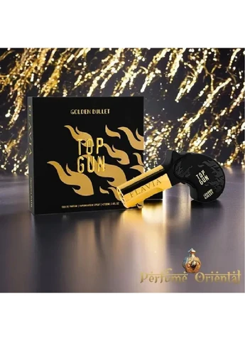 Туалетная парфюмерная вода мужская TOP GUN GOLDEN BULLET EDP 100 мл Flavia (401055992)