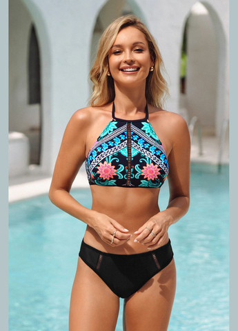 Комбинированный летний купальник CUPSHE