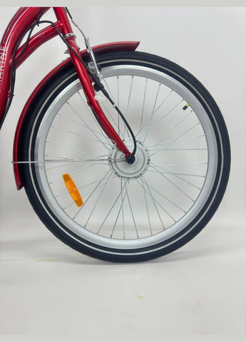 Електровелосипед Akvamarin 2 (26", 36V, 500W, 16000 Ah) 2024 рік PASS-система ПЛАСТИКОВИЙ БОКС Dorozhnik (317202220)