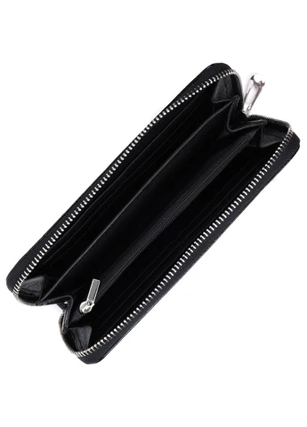 Лакированный женский кошелек на молнии из натуральной кожи 22678 st leather (394617505)