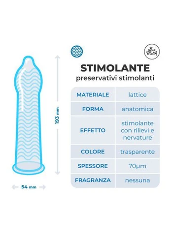 Презервативы Stimolante (Ribs & Dots) 6 шт. Love Match (386470095)