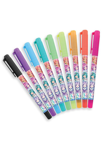 Набір гелевих ручок — Райдужне сяйво галактики (26 кольорів) Nebulous Stars (342752490)