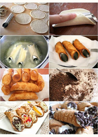 Набор 3 формы для выпечки канноли Ø25х125мм (3 трубочки) Empire (372291164)