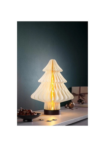 Настільна LED ялинка 26,5х26,5х35 см білий Livarno home (362446069)