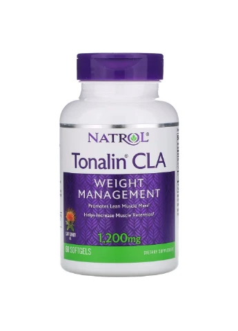 Жироспалювач Tonalin CLA 1200 mg, 60 капсул Natrol (294929851)
