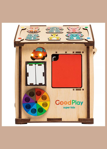 Бізібудиночок Всезнайка з LED підсвічуванням (В102Е) GoodPlay (330058304)