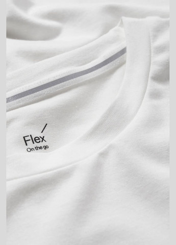 Белая комлект футболок стрейч (2шт) C&A