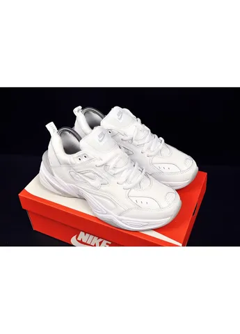 Белые демисезонные кроссовки мужские m2k tekno No Brand