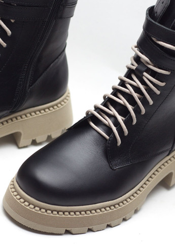 Жіночі черевики зимові з натуральної шкіри No Brand 2725 Х (366089432)