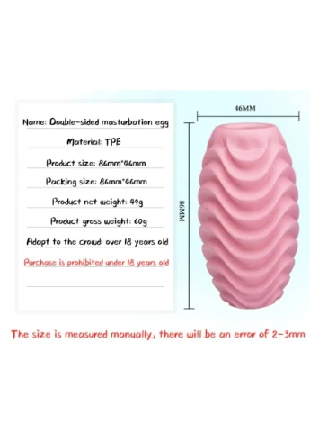 Мастурбатор яйце Passionate Double-Sided EGG Pretty Love (383077062)