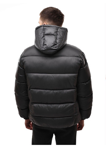 Темно-серая зимняя куртка зимняя мужская FAVORITE STYLE