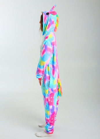 Кігурумі піжама Єдиноріг Іскорка жіноча різнобарвна плюшева Lalapka (369369944)