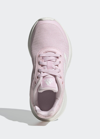Розовые всесезонные кроссовки tensaur run adidas