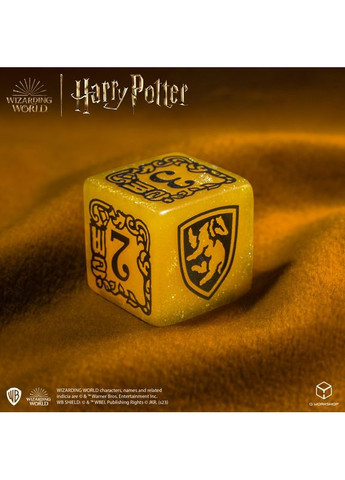 Настольная игра Набор кубиков Harry Potter. Hufflepuff Modern Dice Set - Yellow (7) Q-Workshop (371882856)