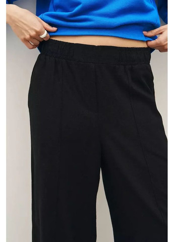 Женские брюки льняные широкие со стрелками MKRM4261-3 Rica Mare (360545306)