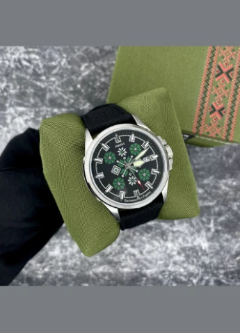 Embroidery Silver-Green Black Automatic 10ATM Awarder (341675802)