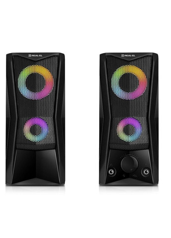 Акустична система S-107 Black Real-El (370617045)