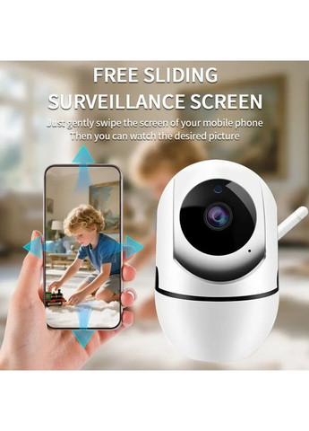 Видеоняня поворотная беспроводная IP-камера 2MP Smart, Wi-Fi Mommy Bag (357494801)