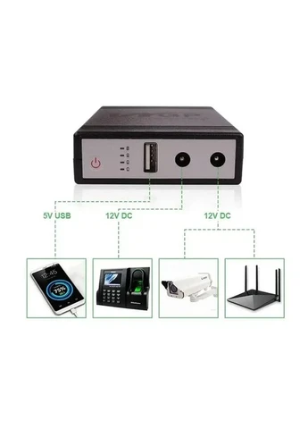 ДБЖ для роутера WGP103-51212 18W 10400mAh black EU WGP (382781596)