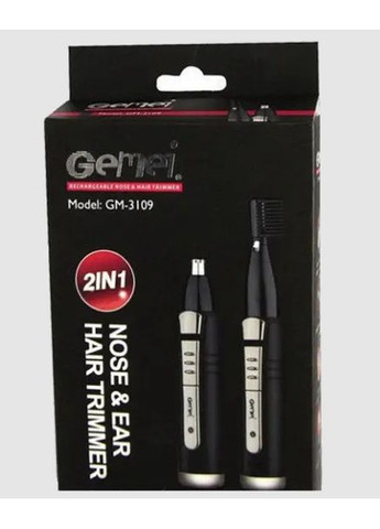 Бездротовий тример для носа та вух 2 в 1 Gemei GM-3109 (361971216)