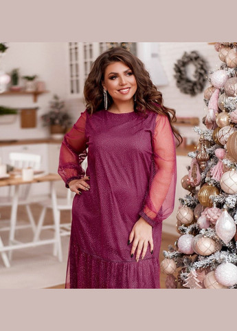 Фуксиновое (цвета Фуксия) платье Liton