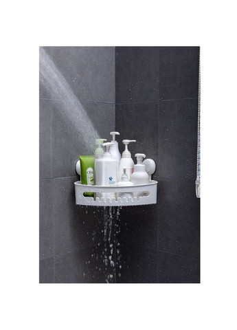 Корзина на вакуумных присосках угловая s42 255×255×105мм AQUATICA (352750141)