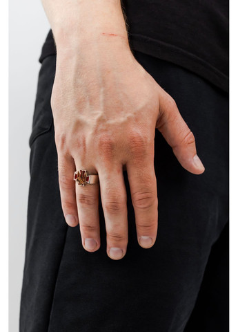 Печатка срібна із золотом та емаллю Тризуб 900з, розмір No Brand (361225113)