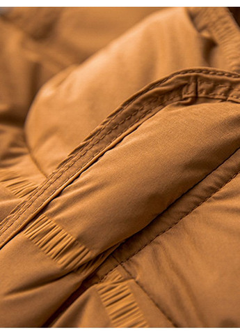 Коричневая демисезонная женская демисезонная пуховая куртка dc-101 коричневый Forza Viva