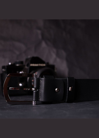 Превосходный ремень под джинсы из натуральной кожи GRANDE PELLE черный (sku_11686) No Brand (327819442)