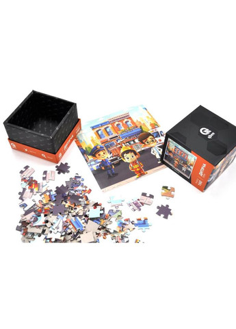 Пазлы - 160 эл. - QB500-004 "Суперпрофессии" qbee (373378908)