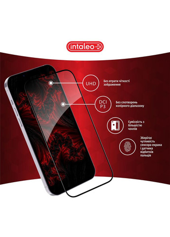 Захисне скло Full Glue ESD для Samsung Galaxy S24 FE SM-S721 Black (1283126603150) Intaleo (372011999)