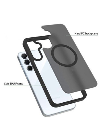 Протиударний чохол для Samsung Galaxy A15 Чорний чохол магнітний з MagSafe Ultimate Experience (324260812)