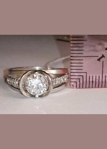 Серебряное кольцо с фианитами. Артикул 1314/9Р-CZ AGNI (327416568)
