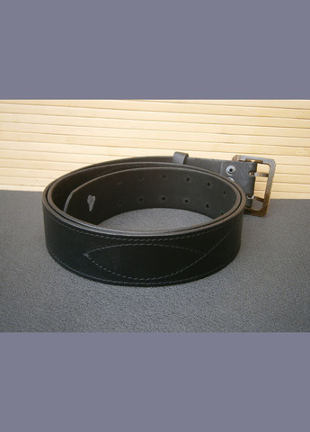 Ремінь офіцерський Рremium Lux натуральна шкіра чорний №2 / 120 см No Brand (358649187)