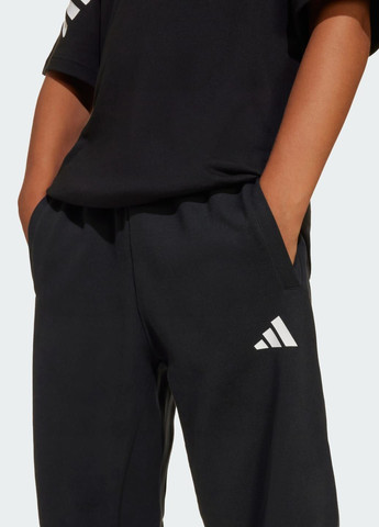 Черные спортивные демисезонные брюки adidas