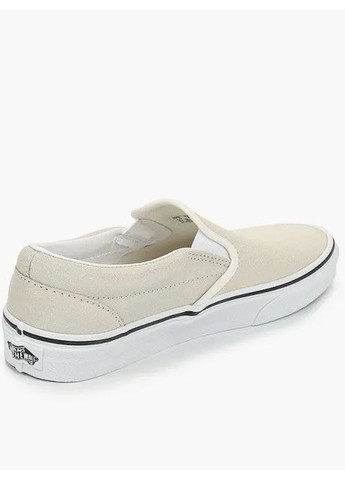 Серо-бежевые слипоны Vans