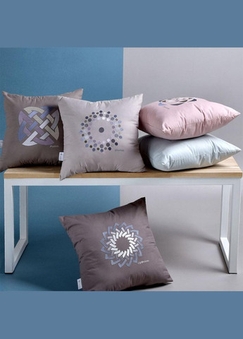 Подушка декоративная см Simplicity антиаллергенная мята с вышивкой IDEIA (367727596)