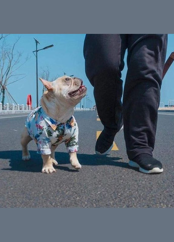 Гавайская рубашка для котов и кошек Pet Style Голубая 2 S No Brand - (323233085)