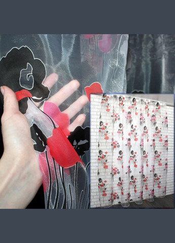 Гардина тюль органза готовая 3 м 300x270 см (tul-983т-5) No Brand (306633099)