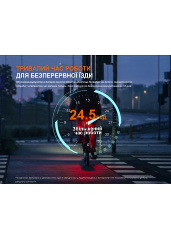 Велофара задняя BC06R Fenix (319663226)