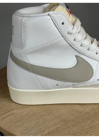 КРОССОВКИ ЖЕНСКИЕ NIKE BLAZER VINTAGE 77 WHITE BEIGE НАЙК БЛЕЙЗЕР No Brand бежевые демисезоны (367175265)