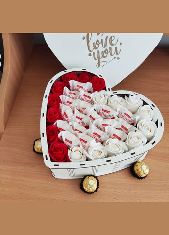 Подарочный бокс с конфетами для девушки на день рождения, на праздник (ar92) No Brand (316141124)