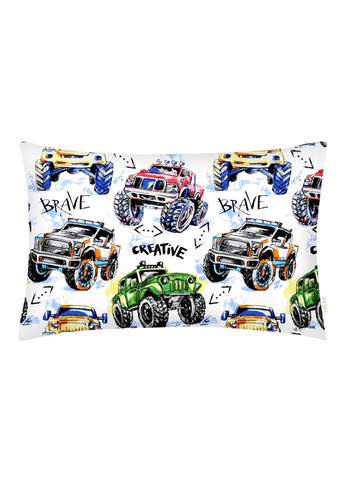 Підліткова постіль з простирадлом на гумці BRAVE CARS 155х215 см Cosas (307386381)
