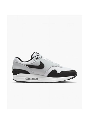 Сірі кросівки чоловічі air max 1 shoes grey/black fd9082-107 Nike