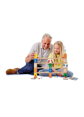 Конструктор-лабіринт Quadrilla Програмування основи 130 ел. (E6028) Hape (339783136)