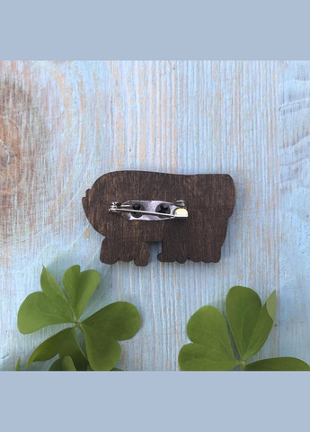 Значок з дерева "Все тлін" Cozy-Up (291162361)