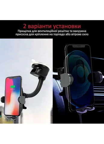 Утримувач powermount-15w.black Promate (399515543)